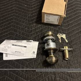 A80ld Schlage Geo 609 Storeroom Cylindrical Lockset Knob A80ld Schlage Geo 609 Storeroom Cylindrical Lockset Knob