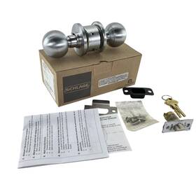 A80p6d Schlage Orb 626 Orbit Storeroom Lock Satin Chrome Rh With Keys Grade 2