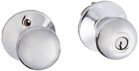 B00205caho Schlage F80-orb Orbit Storeroom Door Knob Set Polished Chrome