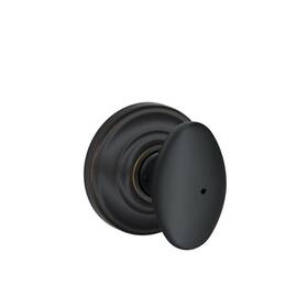 Fa40dnb716 Schlage B0020k4il0 Siena Privacy Knob Andover Rose Aged Bronze - Fa40dnb716/f40sie716and
