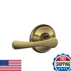 Schlage B008n83flc F10 Vla 609 16-080 10-027 134 N Sl Avila Hall And Closet Lever