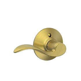 B00xvre0ak Schlage Accent Lever Non-turning Lock Satin Brass Left Handed F170 Acc 608 Lh