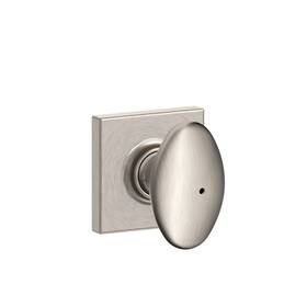 B01c7prcco Schlage F40 Sie 619 Col Collins Siena Bed/bath Privacy Knob Satin Nickel