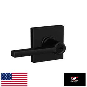 B076m76c68 Schlage F51a Lat 622 Col Latitude Keyed Entry Door Lever With Collins Trim Matt