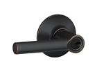 Schlage Broadway Aged Bronze Keyed Entry Lever 043156368488