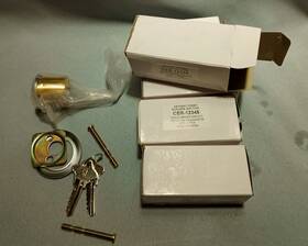 Cer-12345 Schlage Lot Of 5
