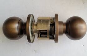 D10sorb-613 Schlage Commercial Orbit Passage Knob Oil Rubbed Bronze Door Handle Nos