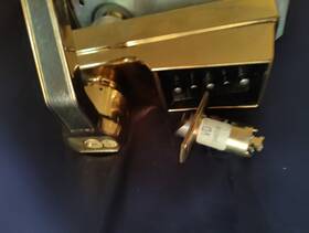 Ll1021s Schlage D50pd Office Lock Door Handle Lever Brass No Key Ll1021s Schlage D50pd Office Lock Door Handle Lever Brass No Key