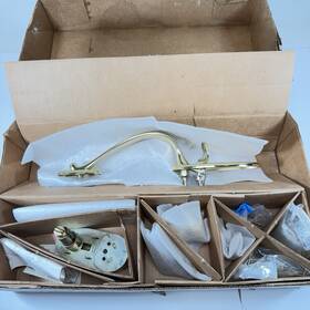 Eb51pd Schlage 605 Entry Handle And Deabolt Nos Vintage Brand New