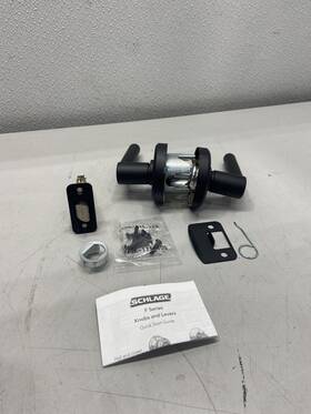 F10brw622gsn Schlage Broadway Hall And Closet Passage Door Lever