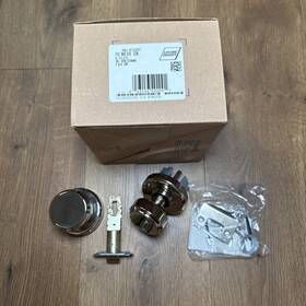 F10bwe618gsn Schlage F10 Bwe 618 Gsn Bowery Knob With Greyson Trim Hall New - Open Box