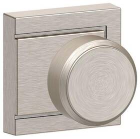 F10bwe619uld Schlage F10-bwe-uld Bowery Passage Door Knob Set - Nickel
