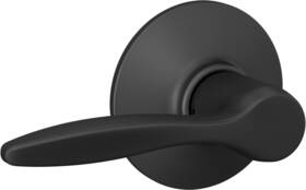 F10del622 Schlage F10-del Delfayo Passage Door Lever Set - Black
