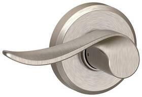 F10sac619gsn Schlage F10-sac-gsn Sacramento Passage Door Lever Set - Nickel