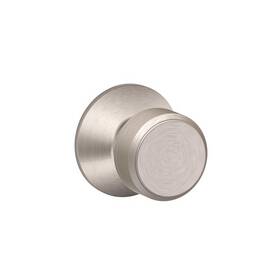 F10vbwe619 Schlage Bowery Satin Nickel Passage Knob Right Or Left Handed