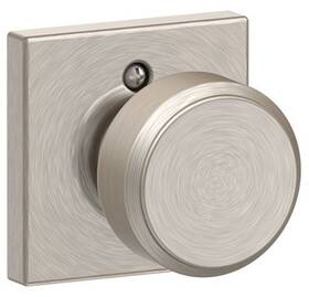 F170-bwe-col Schlage Bowery Non-turning One-sided Dummy Door Knob