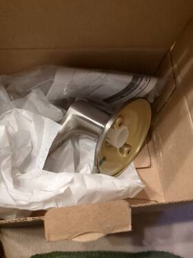 F170-vla Schlage Avila Non-turning One-sided Dummy Door Lever