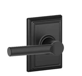 F170brw622add Schlage F170-brw-add Broadway Non-turning One-sided Dummy Door - Black