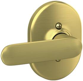 F170dav608rmn Schlage F170-dav-rmn Davlin Non-turning One-sided Dummy Door - Brass