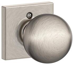F170orb619col Schlage F170-orb-col Orbit Non-turning One-sided Dummy Door Knob - Nickel
