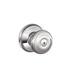 Schlage F40 Geo 625 Georgian Privacy Knob Polished Chrome New 043156149889