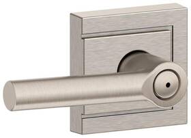 F40brw619uld Schlage F40-brw-uld Broadway Privacy Door Lever Set - Nickel