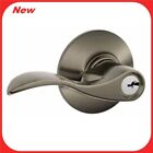 F51aacc620 Schlage F51-acc Pewter Accent Single Cylinder Keyed Entry Door Lever Set R6
