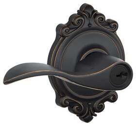 F51aacc716brk Schlage F51-acc-brk Accent Single Cylinder Keyed Entry Door Lever - Bronze