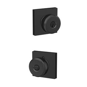 F51abwe622col Schlage F51a Bwe 622 Col Bowery Door Knob With Collins Trim Keyed Entry Lock