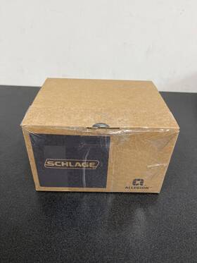F51ageo622wkf Schlage Georgian 622 Wkf Entry Door Lock Matte Black