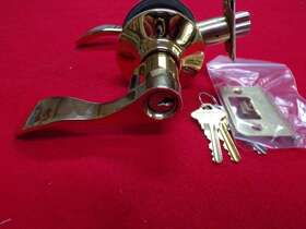 F51alat619c Schlage Keyed Entry Door Lock F51a Acc 603 Polished Brass
