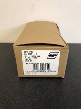 F51asie622 Schlage Siena Keyed Entry Panic Proof Door Knob Set