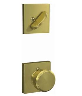 F59bwe608col Schlage Bowery Knob Single Cylinder Keyed Entry Interior Pack With