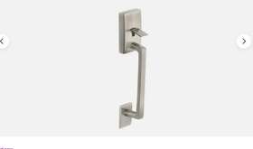 Schlage F60 619 Replacement Century Handle Front Door Pull Satin Nickel Exterior