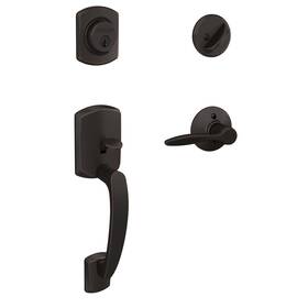 F60grw716delrh Schlage F60 Grw 716 Del Rh Greenwich Front Entry Handleset With Right Handed