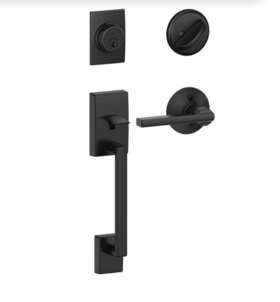 F60lat622cen Schlage Century Sectional Single Cylinder Keyed Entry Handleset