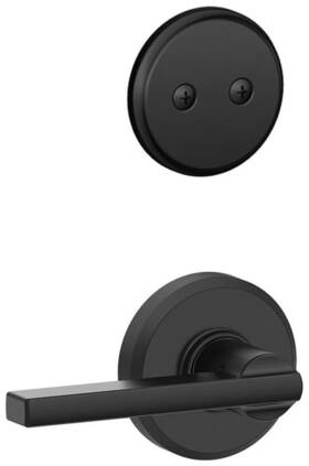 F94lat622gsn Schlage F94-lat-gsn Latitude One-sided Dummy Interior Pack - Black