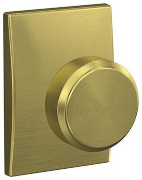 Fc172bwe608cen Schlage Fc172-bwe-cen Custom Bowery Non-turning Two-sided Dummy - Brass