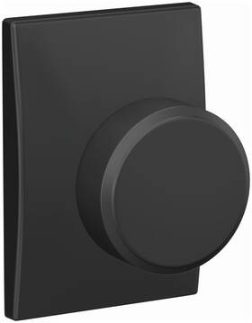 Fc172swa622cen Schlage Fc172-swa-cen Custom Swanson Non-turning Two-sided Dummy - Black