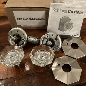 Fc21alx622rwd Schlage Fc21alxrwd Passage And Privacy Door Knob