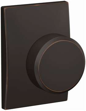 Fc21swa716cen Schlage Fc21-swa-cen Custom Swanson Passage Or Privacy Door Knob - Bronze