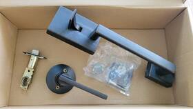 Fe285-cen-716-lat Schlage Century Aged Bronze Door Handleset Latitude Handle Fe285 Cen 716 Lat