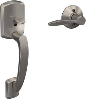 Fe285-grw-del-rh Schlage Fe285grw619delrh Greenwich Right Handed Sectional Lower - Nickel