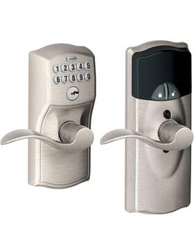 Fe599-619 Schlage Keypad Satin Nickel Fe599 Smart Lock