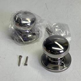 J170-str-625 Schlage 2 Pack Stratus Grade 3 Single Dummy Knob Polished Chrome