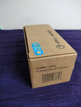 J170sev622lh Schlage Seville Left Dummy Door Lever Matte Black J Series