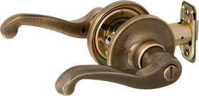 J40las609 Schlage J Series Lasalle Privacy Door Lever Finish Antique Brass 3-2