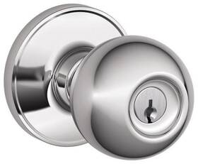 J54cna625 Schlage J54-cor Corona Keyed Entry Single Cylinder Door Knob Set - Chrome