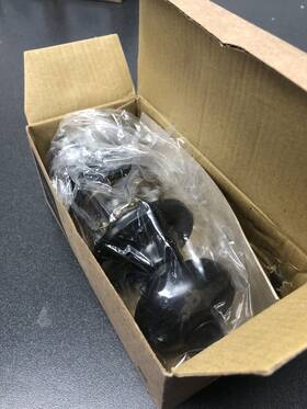 J54str622 Schlage Stratus Single Cylinder Entry Knob - Matte Black