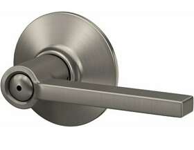 Jh6ut5 Schlage F40 V Lat 619 Latitude Door Lever Privacy Lock Satin